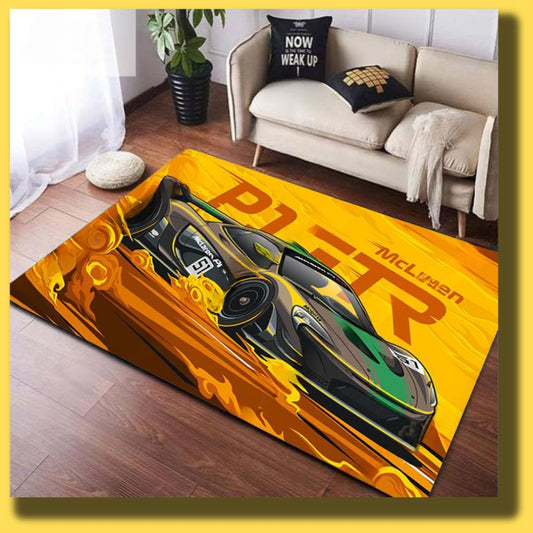 Tapis Chambre Garçon Voiture P1 GTR