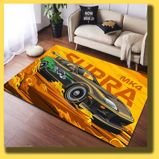 Tapis Chambre Garçon Voiture SUPRA MK4